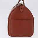 LOUIS VUITTON Epi Speedy 35 Handtas Bruin Kenia M42993 LV Auth fm5204-3
