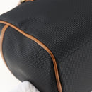 SAINT LAURENT Hand Bag PVC Black Gold Auth fm5207-16