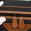 SAINT LAURENT Hand Bag PVC Black Gold Auth fm5207-10