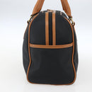 SAINT LAURENT Hand Bag PVC Black Gold Auth fm5207-4