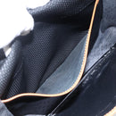 SAINT LAURENT Shoulder Bag PVC Black Gold Auth fm5208-12