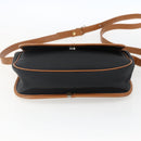 SAINT LAURENT Shoulder Bag PVC Black Gold Auth fm5208-5