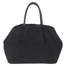 PRADA Hand Bag Nylon Black Gold Auth fm5210-3
