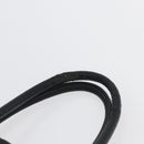 PRADA Hand Bag Nylon Black Gold Auth fm5210-8