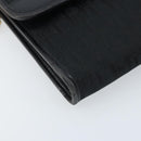 Christian Dior Trotter Canvas Chain Shoulder Bag Black Gold Auth fm5212-14
