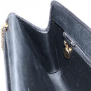 Christian Dior Trotter Canvas Chain Shoulder Bag Black Gold Auth fm5212-19