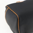 SAINT LAURENT Hand Bag PVC Black Gold Auth fm5215-11