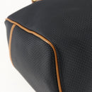 SAINT LAURENT Hand Bag PVC Black Gold Auth fm5215-13