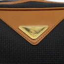 SAINT LAURENT Hand Bag PVC Black Gold Auth fm5215-14