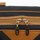 SAINT LAURENT Hand Bag PVC Black Gold Auth fm5215-15