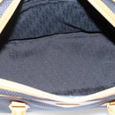 SAINT LAURENT Hand Bag PVC Black Gold Auth fm5215-17