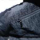 SAINT LAURENT Hand Bag PVC Black Gold Auth fm5215-20