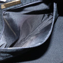 SAINT LAURENT Hand Bag PVC Black Gold Auth fm5215-21