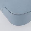 Salvatore Ferragamo Gancini Shoulder Bag Leather Light Blue Silver Auth fm5224-11