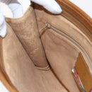GUCCI GG Supreme Clutch Bag PVC Leather Ivory Gold 41 01 037 Auth fm5228-19