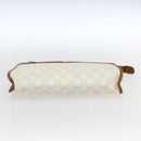 GUCCI GG Supreme Clutch Bag PVC Leather Ivory Gold 41 01 037 Auth fm5228-6