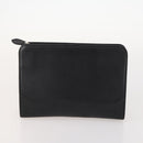 Burberrys Blue Label Bag Leather 5 Set Black Brown Auth fm5229-12