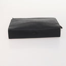 Burberrys Blue Label Bag Leather 5 Set Black Brown Auth fm5229-15