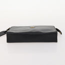 Burberrys Blue Label Bag Leather 5 Set Black Brown Auth fm5229-20