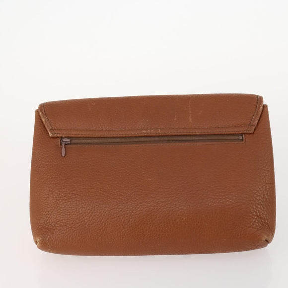 Burberrys Blue Label Bag Leather 5 Set Black Brown Auth fm5229