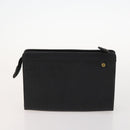Burberrys Blue Label Bag Leather 5 Set Black Brown Auth fm5229-8