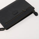 Burberrys Blue Label Bag Leather 5 Set Black Brown Auth fm5229-9