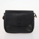 Burberrys Nova Check Bag Canvas Leather 5 Set Black Navy beige Auth fm5230-17