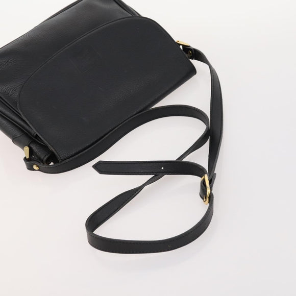 Burberrys Nova Check Bag Canvas Leather 5 Set Black Navy beige Auth fm5230