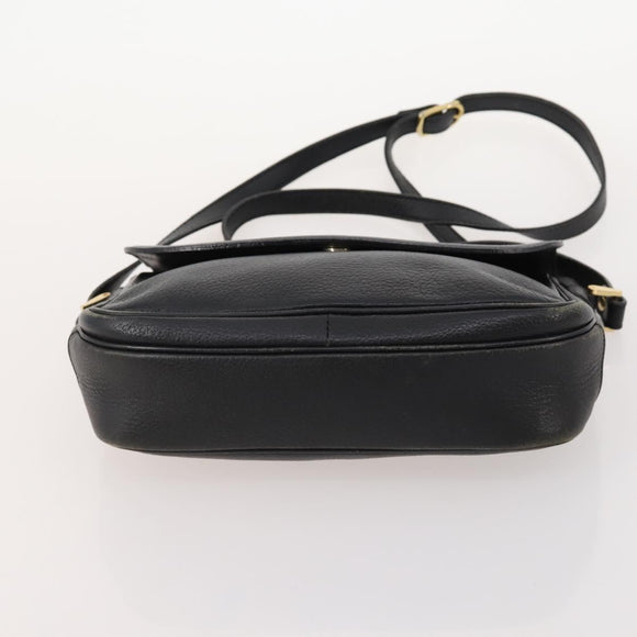Burberrys Nova Check Bag Canvas Leather 5 Set Black Navy beige Auth fm5230