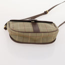 Burberrys Nova Check Bag Canvas Leather 5 Set Black Navy beige Auth fm5230-25