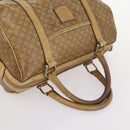 CELINE Macadam Canvas C Macadam Canvas Bag PVC 2 Set Brown Black Auth fm5231-13