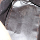 CELINE Macadam Canvas C Macadam Canvas Bag PVC 2 Set Brown Black Auth fm5231-17