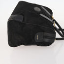 CELINE Macadam Canvas C Macadam Canvas Bag PVC 2 Set Brown Black Auth fm5231-4