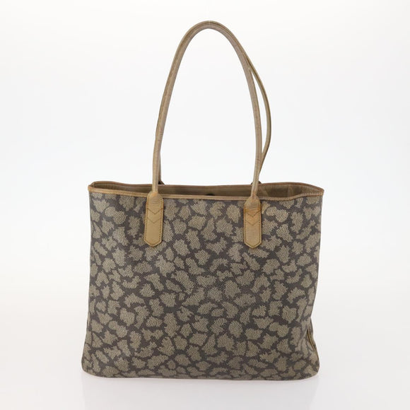 SAINT LAURENT Tote Bag PVC 2 Set Gray Auth fm5232