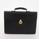 Burberry Nova Check Blue Label Tas Leer PVC 5 Delig Zwart Beige Auth fm5233-23