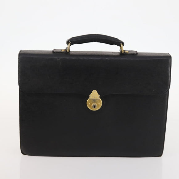 Burberry Nova Check Blue Label Tas Leer PVC 5 Delig Zwart Beige Auth fm5233