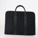 Burberry Nova Check Blue Label Tas Leer PVC 5 Delig Zwart Beige Auth fm5233-3