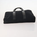 Burberry Nova Check Blue Label Tas Leer PVC 5 Delig Zwart Beige Auth fm5233-5