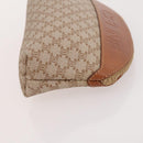 CELINE Macadam Canvas C Macadam Canvas Pouch PVC 3 Set Beige Brown Auth fm5234-16