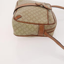 CELINE Macadam Canvas Clutch Bag PVC Leather 3 Set Brown Beige Auth fm5236-11