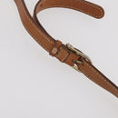 CELINE Macadam Canvas Clutch Bag PVC Leather 3 Set Brown Beige Auth fm5236-13