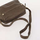 CELINE Macadam Canvas Clutch Bag PVC Leather 3 Set Brown Beige Auth fm5236-19