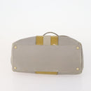 Salvatore Ferragamo Pouch Bag Canvas Leather Nylon 3 Set Black Gray Auth fm5238-7