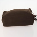 BURBERRY Nova Check Blue Label Bag Canvas Suede 4 Set Brown Beige Auth fm5239-6