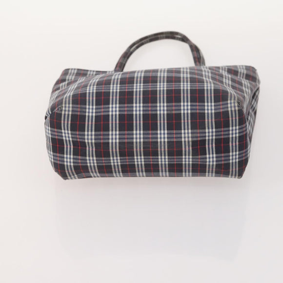 BURBERRY Nova Check Blue Label Tasche Canvas Nylon 5er Set Schwarz Blau Auth fm5240