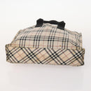 BURBERRY Nova Check Blue Label Tasche Canvas Nylon 5er Set Schwarz Blau Auth fm5240-15