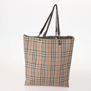 BURBERRY Nova Check Blue Label Tasche Canvas Nylon 5er Set Schwarz Blau Auth fm5240-2