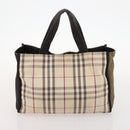 BURBERRY Nova Check Blue Label Tasche Canvas Nylon 5er Set Schwarz Blau Auth fm5240-23