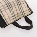 BURBERRY Nova Check Blue Label Tasche Canvas Nylon 5er Set Schwarz Blau Auth fm5240-24