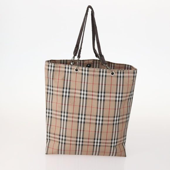 BURBERRY Nova Check Blue Label Tasche Canvas Nylon 5er Set Schwarz Blau Auth fm5240